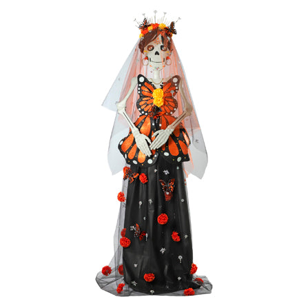 Catrina Con Mariposa Monarca
