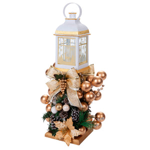 Adorno Quinque Navideño Con Vela