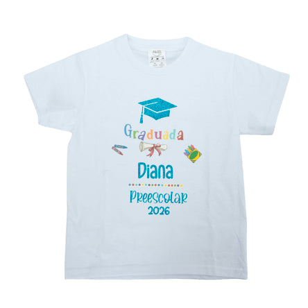 Playera Graduado Preescolar