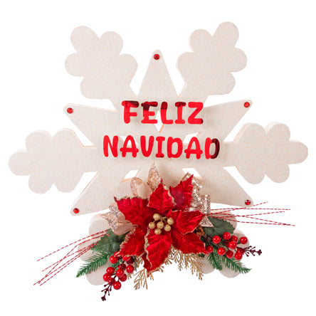 Copo Diamantado Feliz Navidad