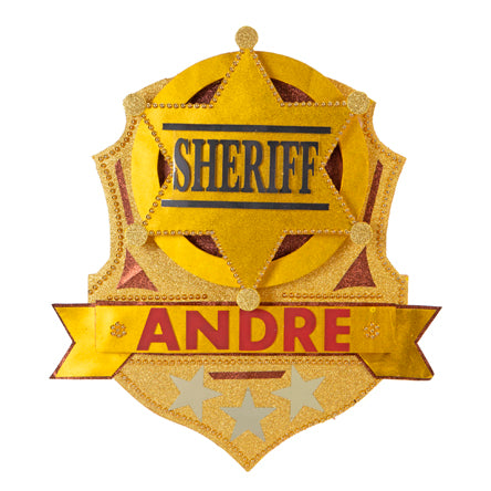 Letrero Vaquero Sheriff