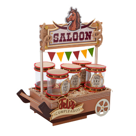 Carreta Con Recuerdos Fiesta Vaqueros