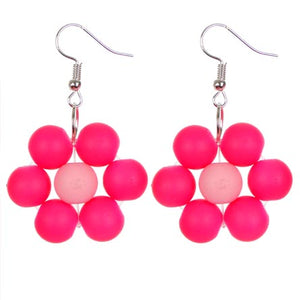 Aretes De Flor Fiusha