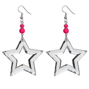 Aretes De Estrella Cristal