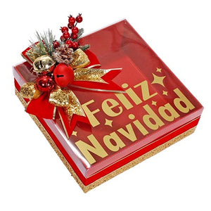 Caja Regalo Feliz Navidad