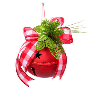 Adorno Cascabel Rojo