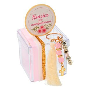 Llavero Mis Xv Años Rosa