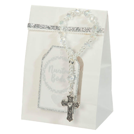 Recuerdo Decenario Blanco Boda