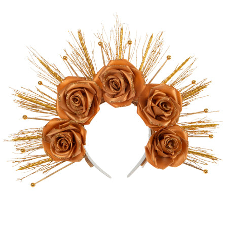 Diadema Catrina Oro