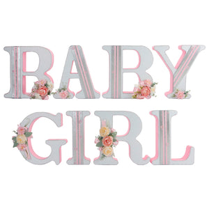 Letras Baby Girl Elefante