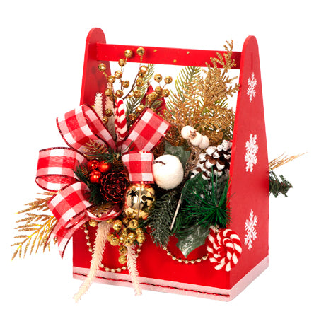 Arreglo Navideños Copos De Nieve