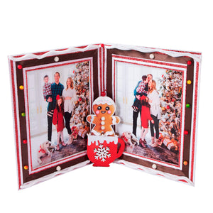 Marcos Para Fotos Doble Navideño