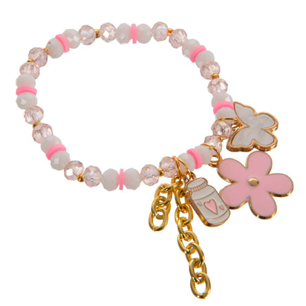 Pulsera Rosa Dijes