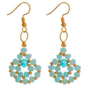 Aretes Azul Aqua