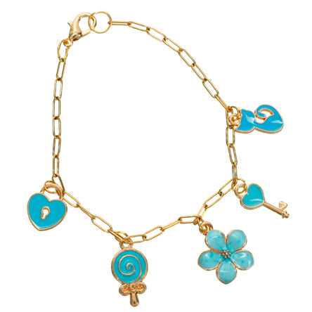 Pulsera Dijes Azules