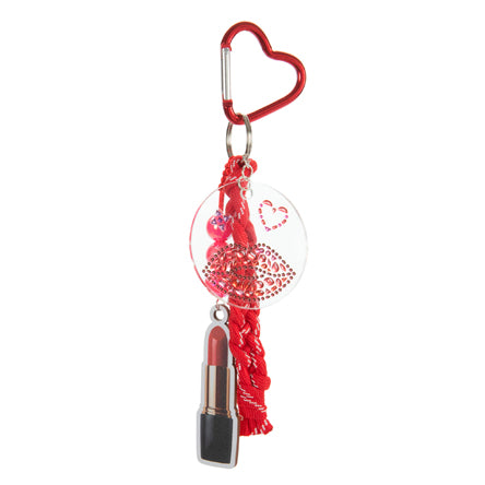 Llavero Labial Rojo