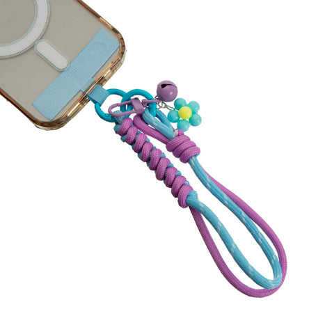 Colgante De Celular Lila-Azul