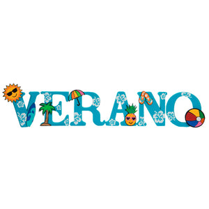 Letras De Verano Playa