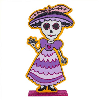 Fantasías Miguel Clave:LY26 Catrina Vestido Morado