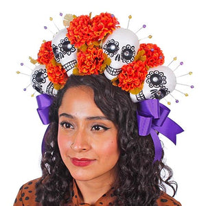 Diadema Con Calaveras