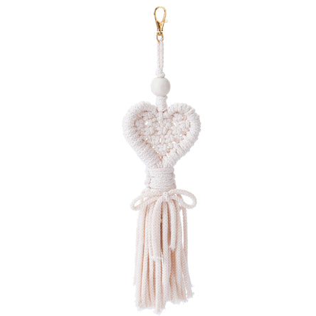 Colgante Corazon De Macrame
