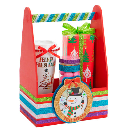 Kit Navideño Con Muñeco De Nieve