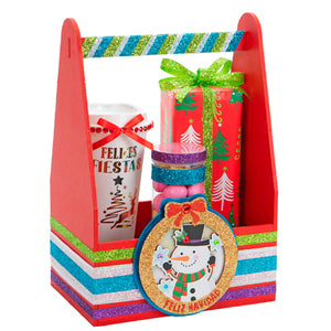 Kit Navideño Con Muñeco De Nieve