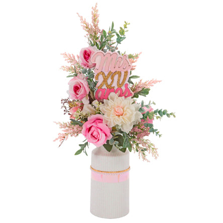 Arreglo Floral Xv Años Rosa