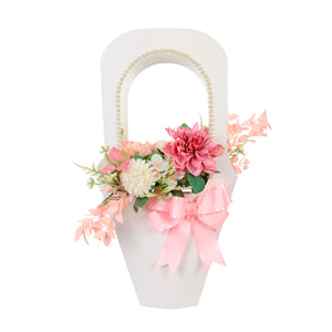 Portaflores Blanco-Rosa