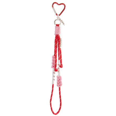 Colgante Para Mochila Rojo-Rosa