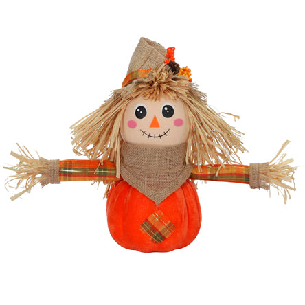 Espantapájaros En Calabaza
