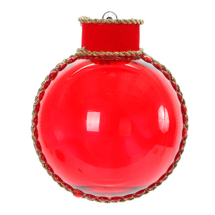Esfera Navideña Roja