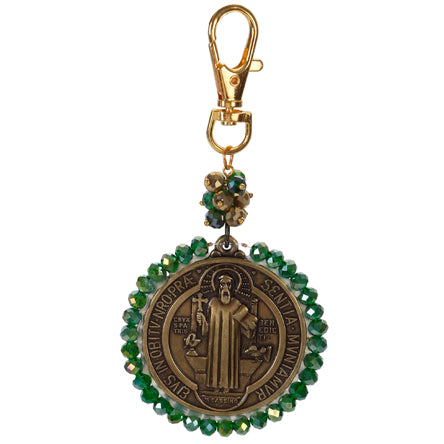 Llavero De San Benito Con Rondel