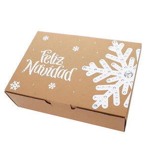 Caja Regalo Feliz Navidad