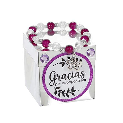 Fantasías Miguel Clave:NT43 Pulsera Xv Años Morada