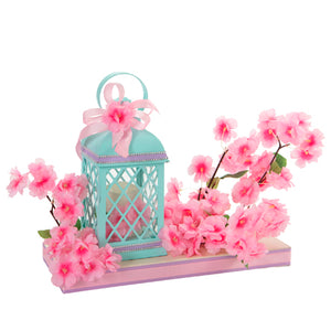 Centro De Mesa Quinque Con Flor Cerezo