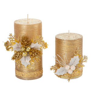 Velas Navideñas Decorativas