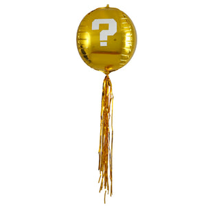 Globo Cubo Oro