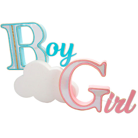 Letrero Boy And Girl