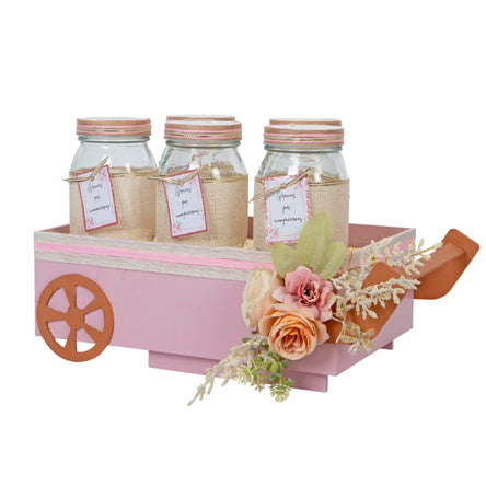 Carrito Con Frascos Baby Jirafa