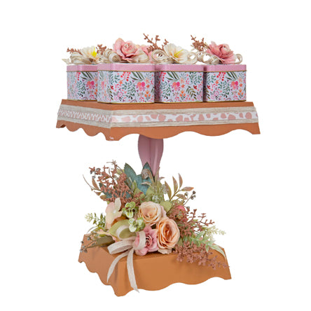 Base Alta Con Recuerdos Baby Jirafa