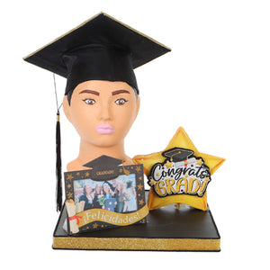 Regalo Birrete Y Marco Graduación
