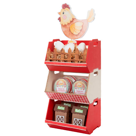 Recuerdos Fiesta Granja Con Gallina