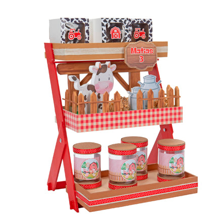 Despachador Recuerdos Granja Con Vaquita