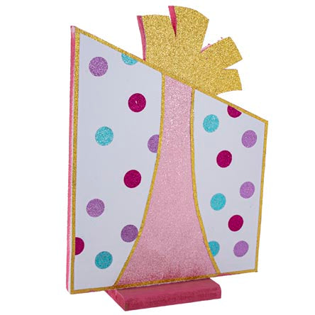 Adorno Regalo Rosa