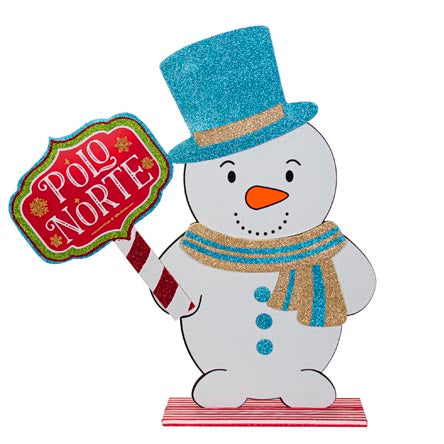 Muñeco De Nieve Con Sombrero