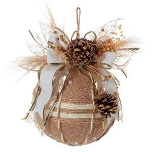 Esfera Navideña Rustica