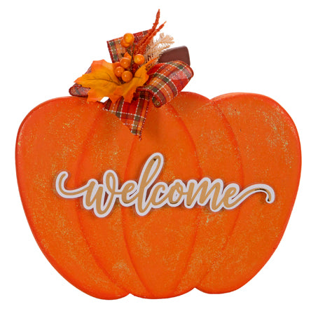 Letrero Welcome Calabaza