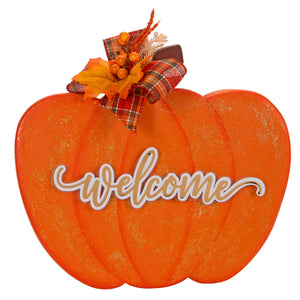 Letrero Welcome Calabaza