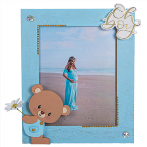 Porta Retrato Baby Shower Osito